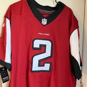 Stitched Atlanta Falcons  Matt Ryan #2 Red